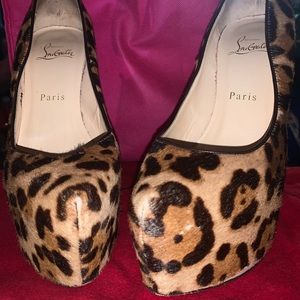 Christian Louboutin Leopard Print